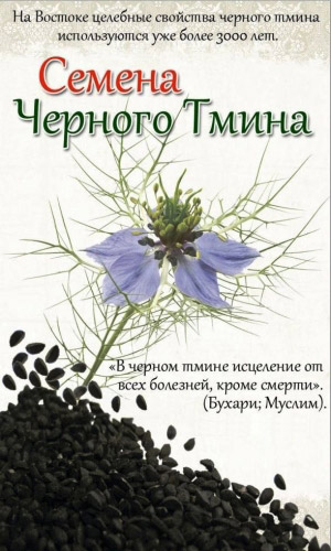Чёрный тмин (нигелла) ДИВА — Семена обладают острым перечным вкусом и мускатным ароматом! Одно из самых ценных лекарственных растений мира!