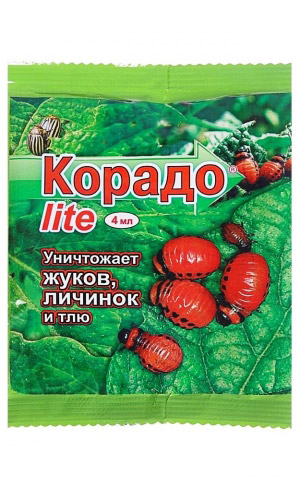 КОРАДО LITE 4 мл. — Уничтожает жуков, личинок и тлю!