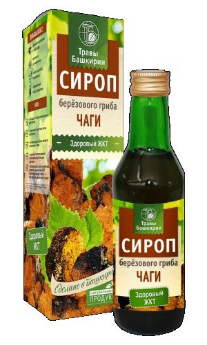 Сироп берёзового гриба ЧАГИ
